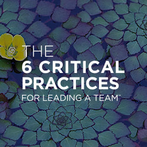 The 6 Critical Practices for Leading a Team