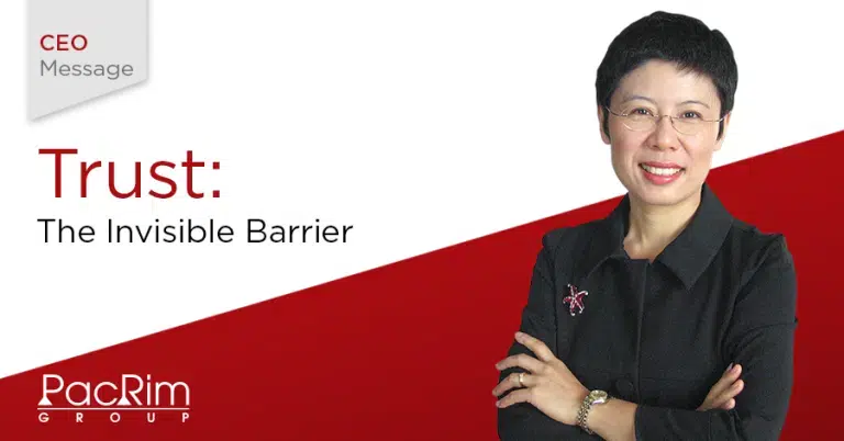 CEO Message Trust: The Invisible Barrier