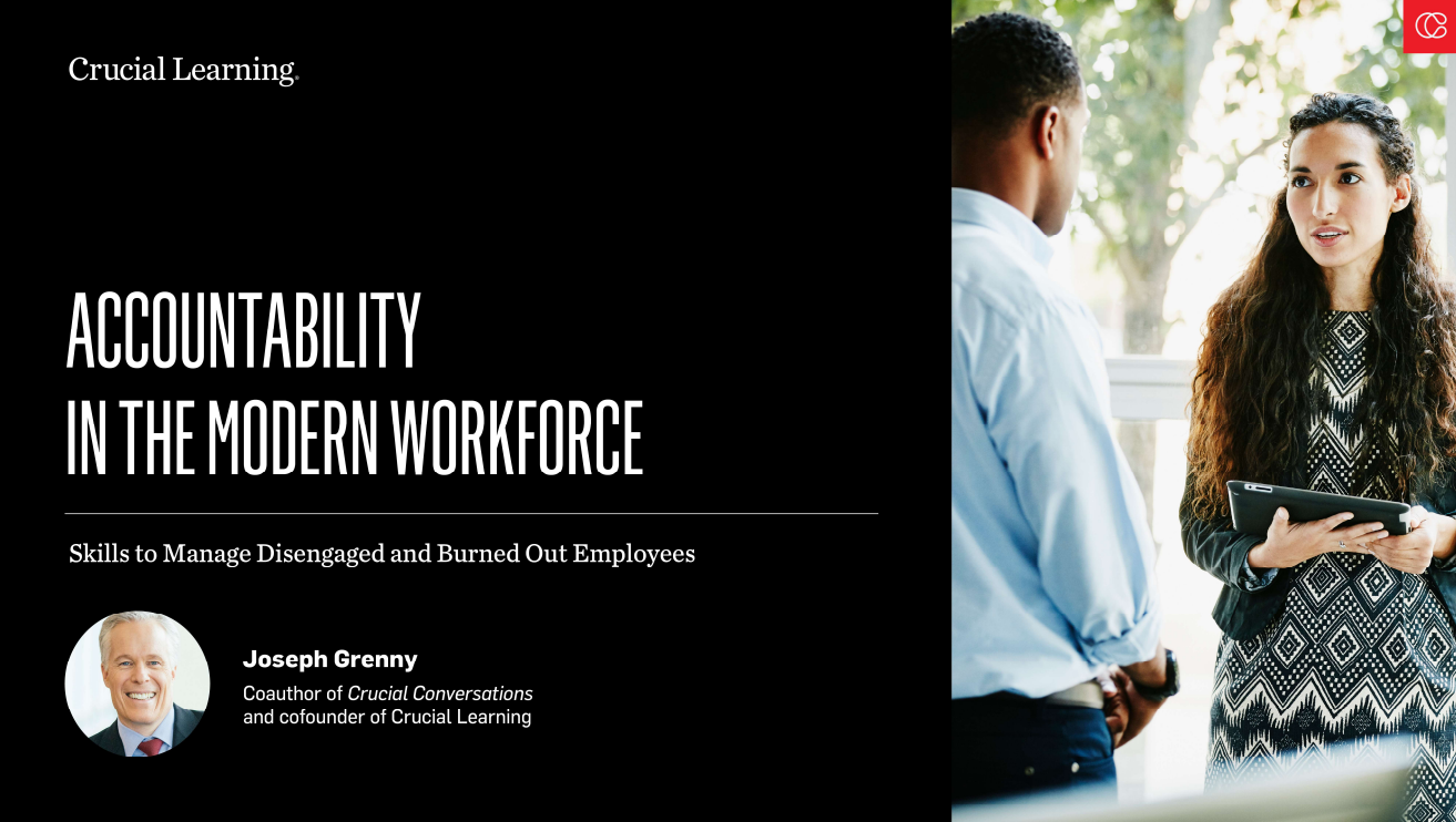 Accountability in the Modern Workforce