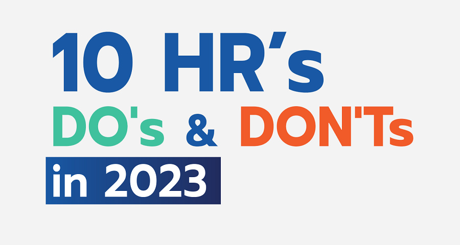 10 Hr's Do's & Don'ts in 2023