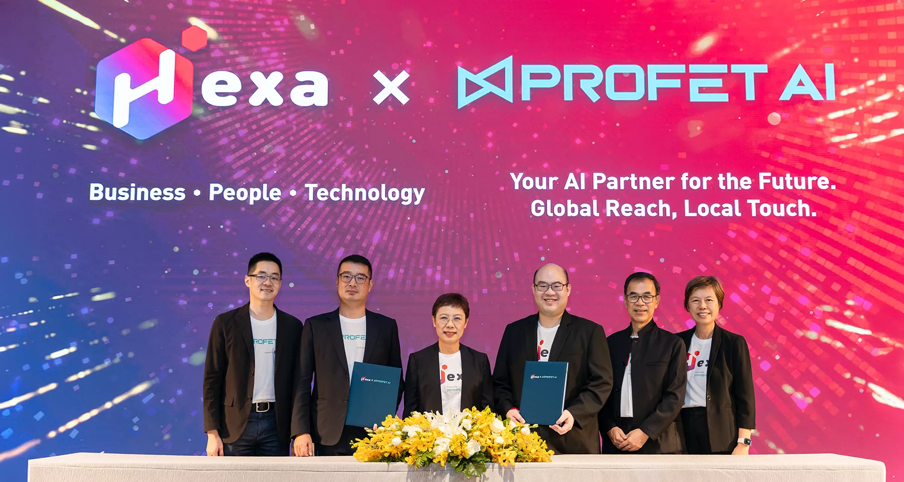 HexaTech Solutions partnership with Profet AI, a global leader in No-Code AutoMachine Learning.